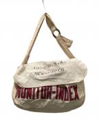 ヴィンテージヴィンテージ）の古着「ヴィンテージニュースペーパーバッグ」｜ベージュ