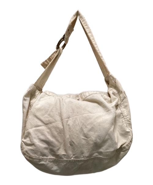 ヴィンテージ（ヴィンテージ）ヴィンテージ (ヴィンテージ) ヴィンテージニュースペーパーバッグ ベージュの古着・服飾アイテム