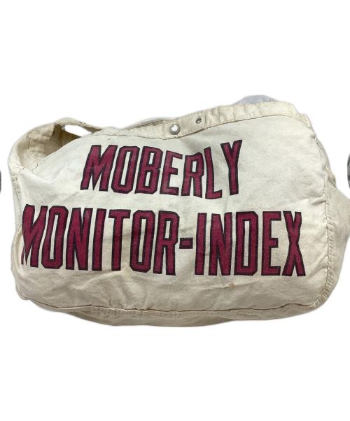 ヴィンテージ（ヴィンテージ）ヴィンテージ (ヴィンテージ) ヴィンテージニュースペーパーバッグ ベージュの古着・服飾アイテム