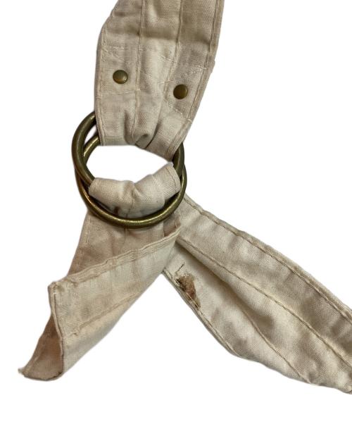 ヴィンテージ（ヴィンテージ）ヴィンテージ (ヴィンテージ) ヴィンテージニュースペーパーバッグ ベージュの古着・服飾アイテム