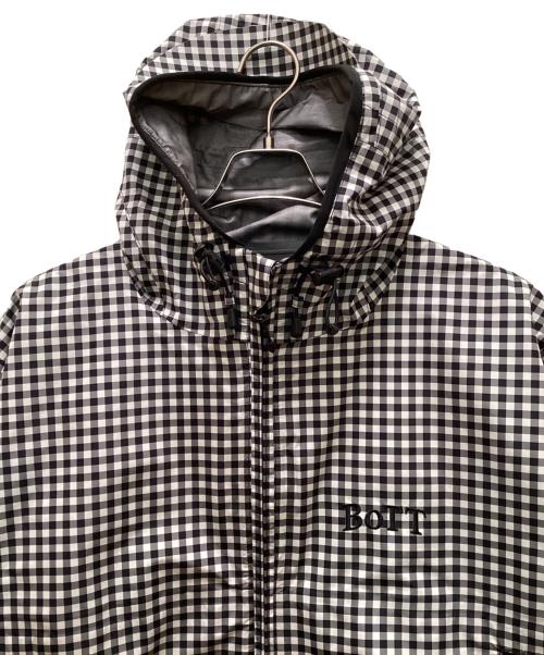 BoTT（ボット）BoTT (ボット) Gingham Shell Jacket ブラック サイズ:Ⅼの古着・服飾アイテム