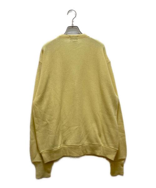 IZOD（アイゾッド）IZOD (アイゾッド) 80sアクリルニットカーディガン イエロー サイズ:XLの古着・服飾アイテム