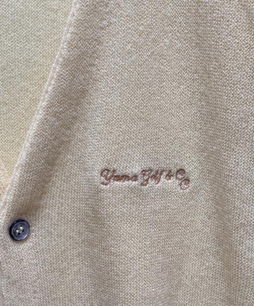 IZOD（アイゾッド）IZOD (アイゾッド) 80sアクリルニットカーディガン イエロー サイズ:XLの古着・服飾アイテム