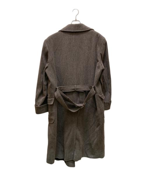 Paul Smith COLLECTION（ポールスミス コレクション）Paul Smith COLLECTION (ポールスミス コレクション) ダブルブレストウールコート グレー サイズ:Mの古着・服飾アイテム