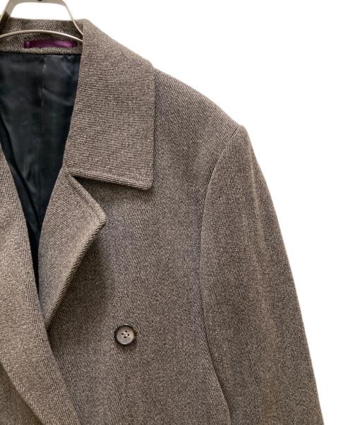 Paul Smith COLLECTION（ポールスミス コレクション）Paul Smith COLLECTION (ポールスミス コレクション) ダブルブレストウールコート グレー サイズ:Mの古着・服飾アイテム