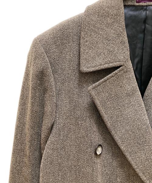 Paul Smith COLLECTION（ポールスミス コレクション）Paul Smith COLLECTION (ポールスミス コレクション) ダブルブレストウールコート グレー サイズ:Mの古着・服飾アイテム