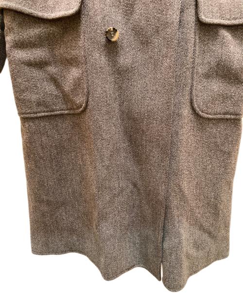 Paul Smith COLLECTION（ポールスミス コレクション）Paul Smith COLLECTION (ポールスミス コレクション) ダブルブレストウールコート グレー サイズ:Mの古着・服飾アイテム
