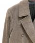 中古・古着 Paul Smith COLLECTION (ポールスミス コレクション) ダブルブレストウールコート グレー サイズ:M：10000円