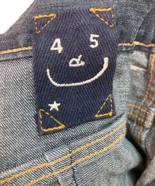 45R（フォーティファイブ・アール）45R (フォーティファイブ・アール) 麦比古ストレッチの桃比女（影色納戸 焦） インディゴ サイズ:FREEの古着・服飾アイテム