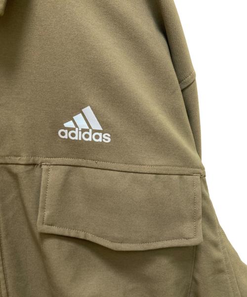 adidas（アディダス）adidas (アディダス) シティエスケープルーズフィットシャツジャケット グリーン サイズ:Mの古着・服飾アイテム