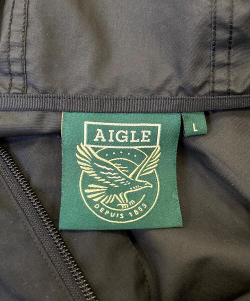 AIGLE（エーグル）AIGLE (エーグル) アノラックパーカー ブラック サイズ:Lの古着・服飾アイテム