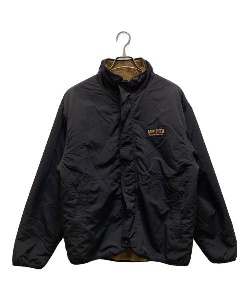 GRIP SWANY（グリップスワニー）GRIP SWANY (グリップスワニー) リバーシブルジャケット ブラウン×ブラック サイズ:Mの古着・服飾アイテム