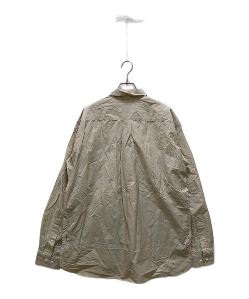 NANGA（ナンガ）NANGA (ナンガ) リップストップキャンプシャツ ベージュ サイズ:M 未使用品の古着・服飾アイテム