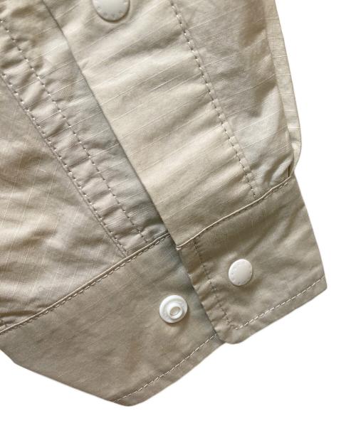 NANGA（ナンガ）NANGA (ナンガ) リップストップキャンプシャツ ベージュ サイズ:M 未使用品の古着・服飾アイテム