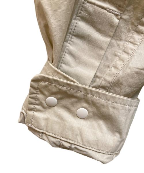 NANGA（ナンガ）NANGA (ナンガ) リップストップキャンプシャツ ベージュ サイズ:M 未使用品の古着・服飾アイテム