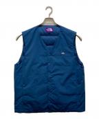 THE NORTHFACE PURPLELABELザ・ノースフェイス パープルレーベル）の古着「ダウンベスト」｜ブルー