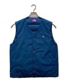 THE NORTHFACE PURPLELABEL（ザ・ノースフェイス パープルレーベル）の古着「ダウンベスト」｜ブルー