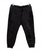 GRIP SWANYグリップスワニー）の古着「キルト ギアパンツ」｜ブラック