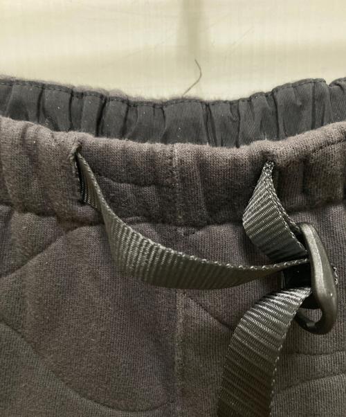 GRIP SWANY（グリップスワニー）GRIP SWANY (グリップスワニー) キルト ギアパンツ ブラック サイズ:Mの古着・服飾アイテム