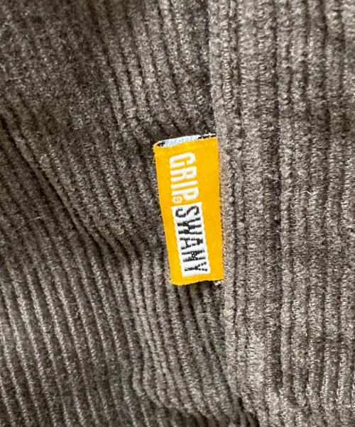 GRIP SWANY（グリップスワニー）GRIP SWANY (グリップスワニー) コーデュロイギアパンツ ブラウン サイズ:Mの古着・服飾アイテム