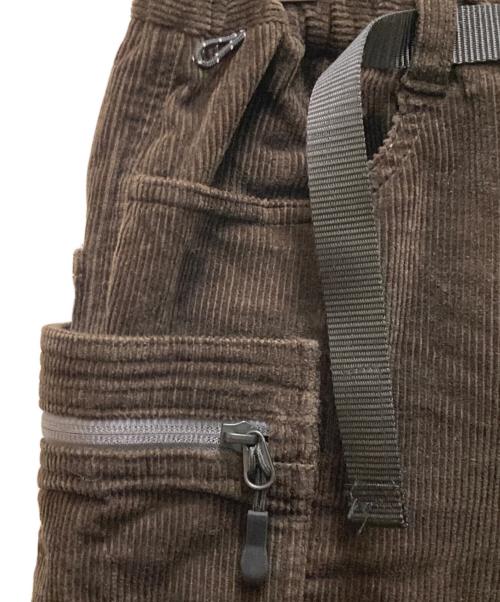 GRIP SWANY（グリップスワニー）GRIP SWANY (グリップスワニー) コーデュロイギアパンツ ブラウン サイズ:Mの古着・服飾アイテム