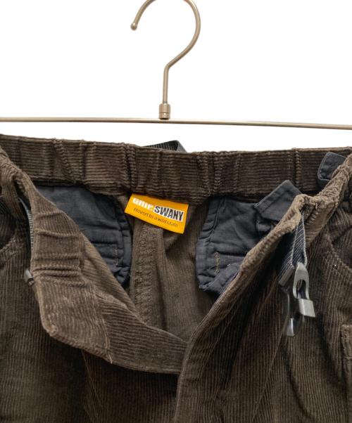 GRIP SWANY（グリップスワニー）GRIP SWANY (グリップスワニー) コーデュロイギアパンツ ブラウン サイズ:Mの古着・服飾アイテム