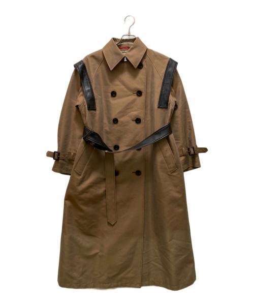 LOVELESS（ラブレス）LOVELESS (ラブレス) 2WAYトレンチコート ブラウン サイズ:36の古着・服飾アイテム