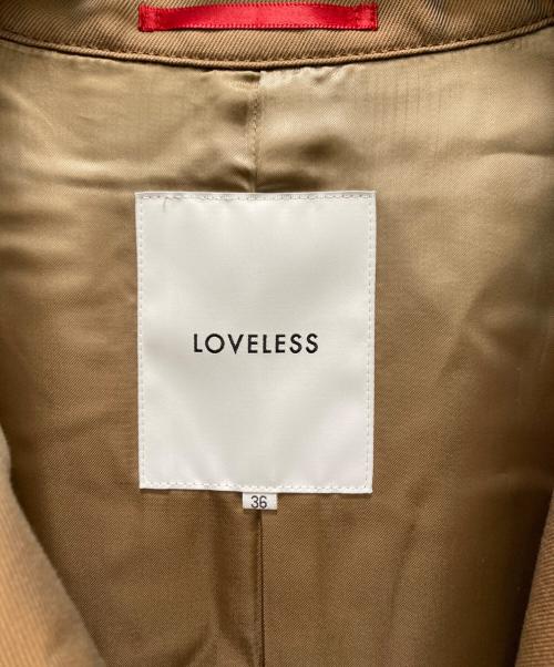 LOVELESS（ラブレス）LOVELESS (ラブレス) 2WAYトレンチコート ブラウン サイズ:36の古着・服飾アイテム
