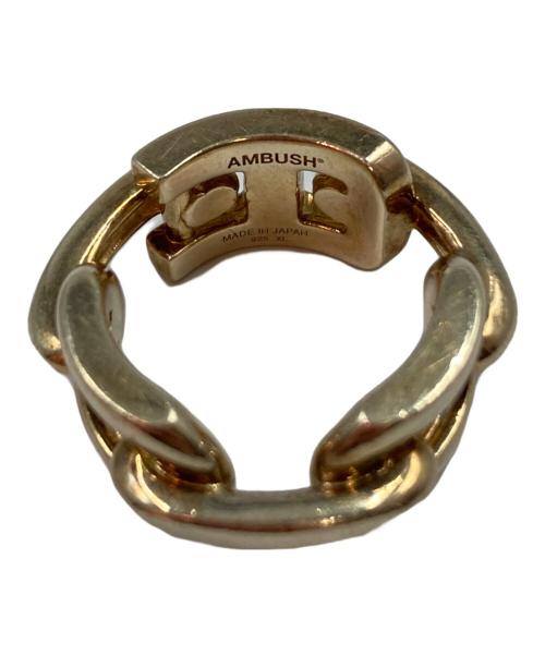 AMBUSH（アンブッシュ）AMBUSH (アンブッシュ) CHAIN RING ゴールド サイズ:XLの古着・服飾アイテム