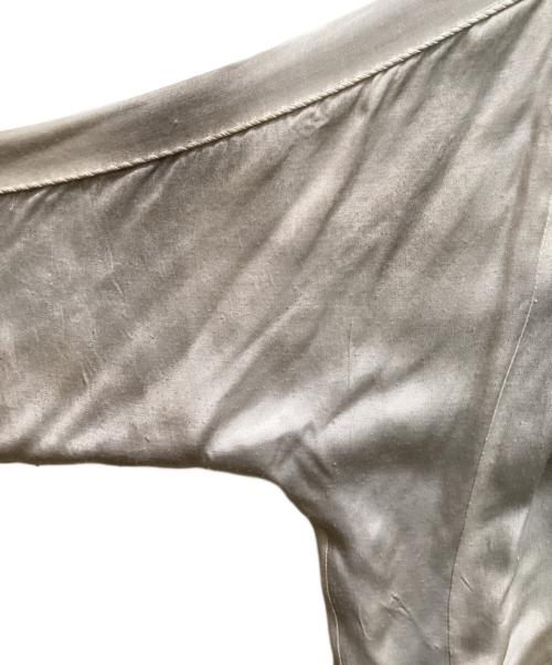 DAIRIKU（ダイリク）DAIRIKU (ダイリク) リバーシブルサテンスカジャン ホワイト サイズ:Lの古着・服飾アイテム