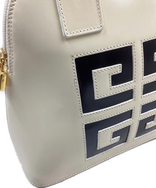 GIVENCHY（ジバンシィ）GIVENCHY (ジバンシィ) 4Gロゴ2WAYハンドバッグ ホワイトの古着・服飾アイテム