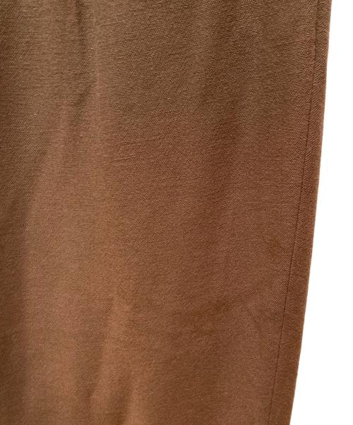 Yohji Yamamoto pour homme（ヨウジヤマモト プールオム）Yohji Yamamoto pour homme (ヨウジヤマモト プールオム) ウールテーパードパンツ カーキ サイズ:2の古着・服飾アイテム