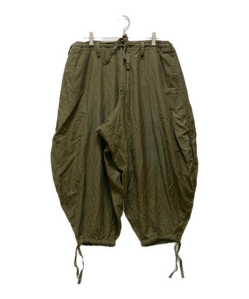 Yohji Yamamoto pour homme（ヨウジヤマモト プールオム）Yohji Yamamoto pour homme (ヨウジヤマモト プールオム) キュプラバルーンパンツ カーキ サイズ:3の古着・服飾アイテム