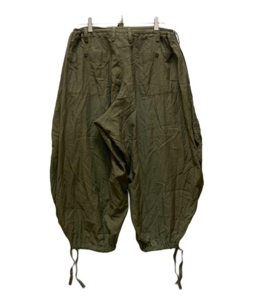Yohji Yamamoto pour homme（ヨウジヤマモト プールオム）Yohji Yamamoto pour homme (ヨウジヤマモト プールオム) キュプラバルーンパンツ カーキ サイズ:3の古着・服飾アイテム