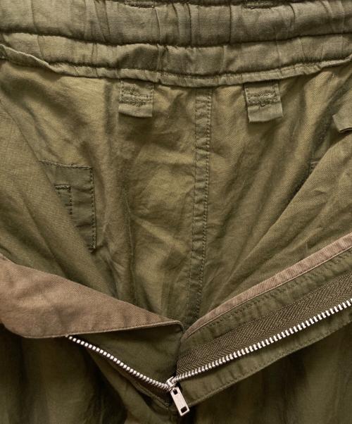 Yohji Yamamoto pour homme（ヨウジヤマモト プールオム）Yohji Yamamoto pour homme (ヨウジヤマモト プールオム) キュプラバルーンパンツ カーキ サイズ:3の古着・服飾アイテム