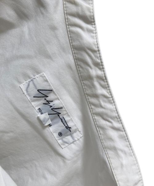 Yohji Yamamoto pour homme（ヨウジヤマモト プールオム）Yohji Yamamoto pour homme (ヨウジヤマモト プールオム) スタンドカラーカラーシャツ ホワイト サイズ:2の古着・服飾アイテム