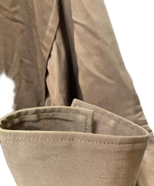 GROUND Y（グラウンドワイ）GROUND Y (グラウンドワイ) レギュラーカラーロングシャツ カーキ サイズ:3の古着・服飾アイテム