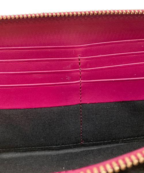 PAUL SMITH（ポールスミス）PAUL SMITH (ポールスミス) ラウンドジップ長財布 ピンクの古着・服飾アイテム