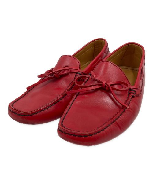 Ferrari（フェラーリ）Ferrari (フェラーリ) TOD'S (トッズ) ドライビングシューズ レッド サイズ:6の古着・服飾アイテム