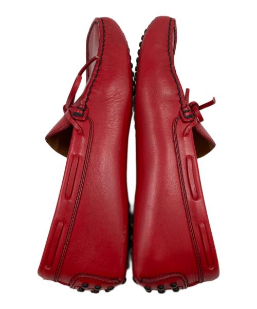 Ferrari（フェラーリ）Ferrari (フェラーリ) TOD'S (トッズ) ドライビングシューズ レッド サイズ:6の古着・服飾アイテム