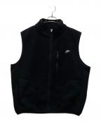 NIKEナイキ）の古着「ボアフリースベスト」｜ブラック