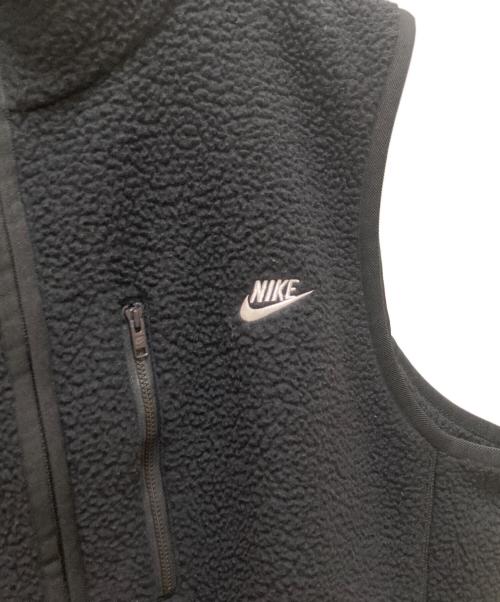 NIKE（ナイキ）NIKE (ナイキ) ボアフリースベスト ブラック サイズ:XLの古着・服飾アイテム