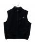 NIKE（ナイキ）の古着「ボアフリースベスト」｜ブラック