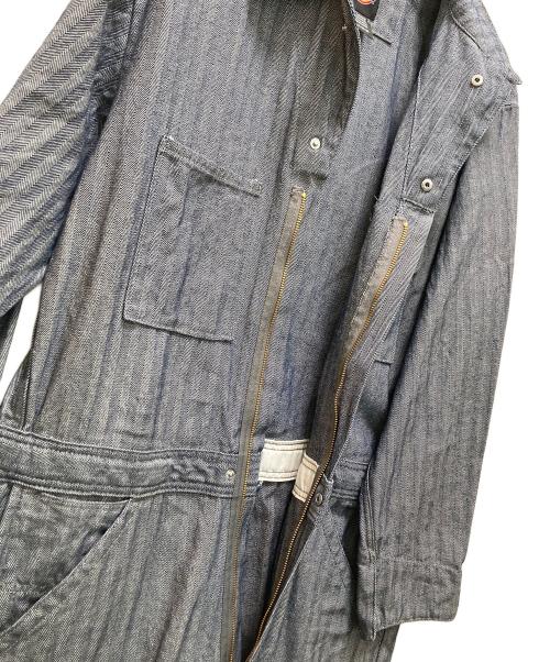 Dickies（ディッキーズ）Dickies (ディッキーズ) ヘリンボーンつなぎ グレー サイズ:Lの古着・服飾アイテム