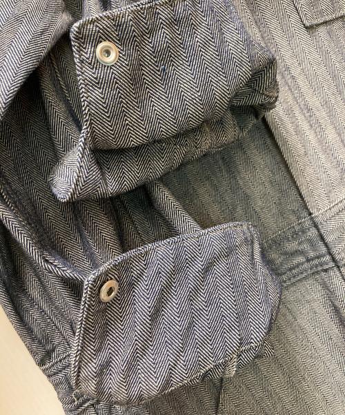 Dickies（ディッキーズ）Dickies (ディッキーズ) ヘリンボーンつなぎ グレー サイズ:Lの古着・服飾アイテム