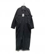 coen×miyako takayamaコーエン×ミヤコタカヤマ）の古着「コラボデニムオールインワン」｜ブラック