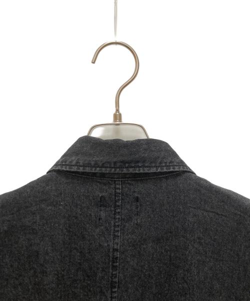 coen（コーエン）coen (コーエン) miyako takayama (ミヤコタカヤマ) コラボデニムオールインワン ブラック サイズ:M 未使用品の古着・服飾アイテム