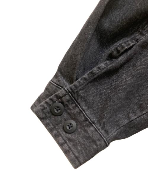 coen（コーエン）coen (コーエン) miyako takayama (ミヤコタカヤマ) コラボデニムオールインワン ブラック サイズ:M 未使用品の古着・服飾アイテム