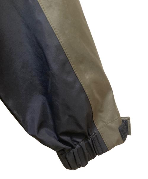 THE NORTH FACE（ザ ノース フェイス）THE NORTH FACE (ザ ノース フェイス) マウンテン レインテックス ジャケット カーキ×ブラック(ニュートープ) サイズ:Mの古着・服飾アイテム