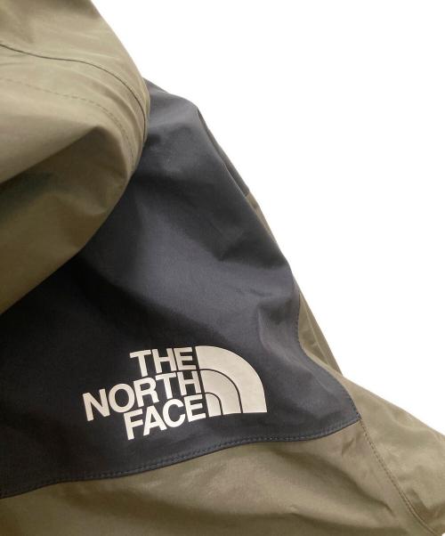THE NORTH FACE（ザ ノース フェイス）THE NORTH FACE (ザ ノース フェイス) マウンテン レインテックス ジャケット カーキ×ブラック(ニュートープ) サイズ:Mの古着・服飾アイテム